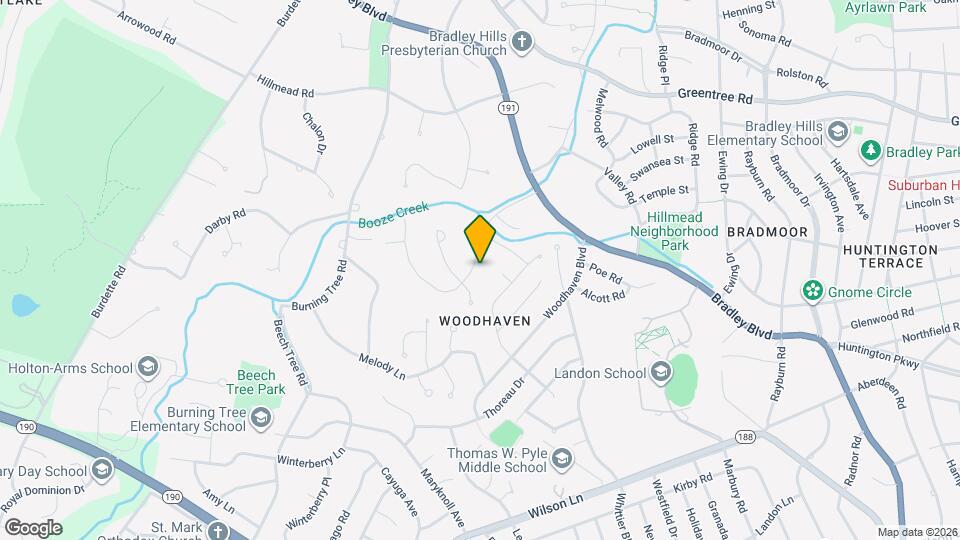 8505 Howell Rd Map and Location Details