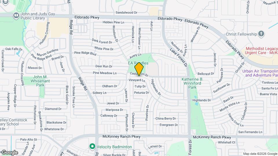 5600 Vineyard Ln Map and Location Details