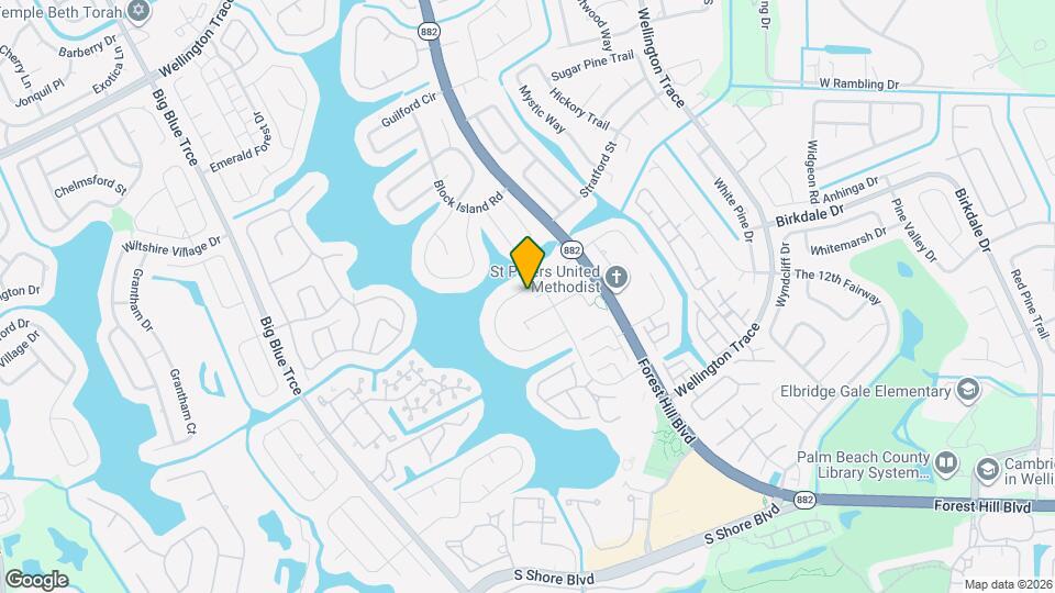 12661 Westhampton Cir Map and Location Details