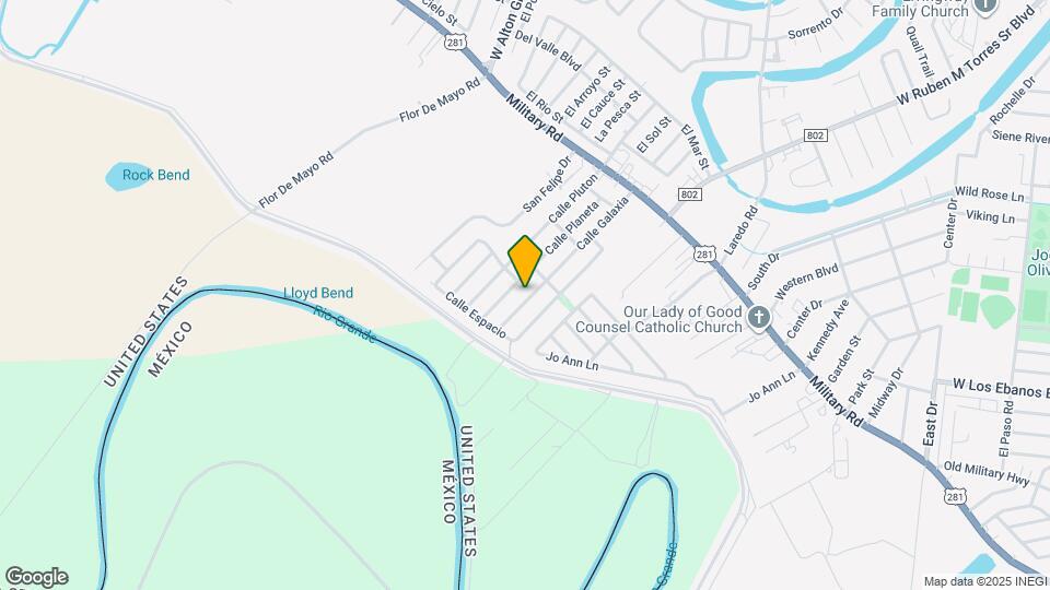 1169 Calle Galaxia Mapa y Detalles de la Ubicación