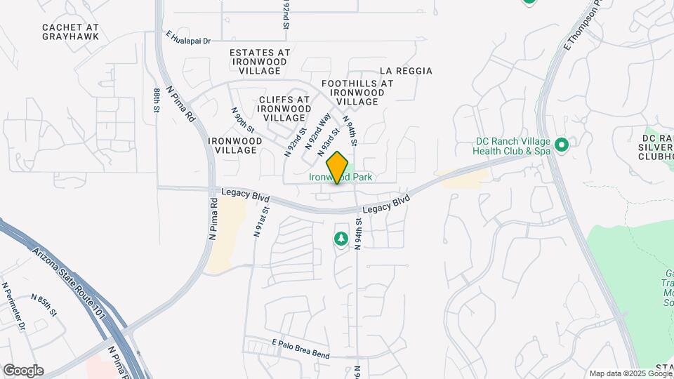 18510 N 94th St Map and Location Details