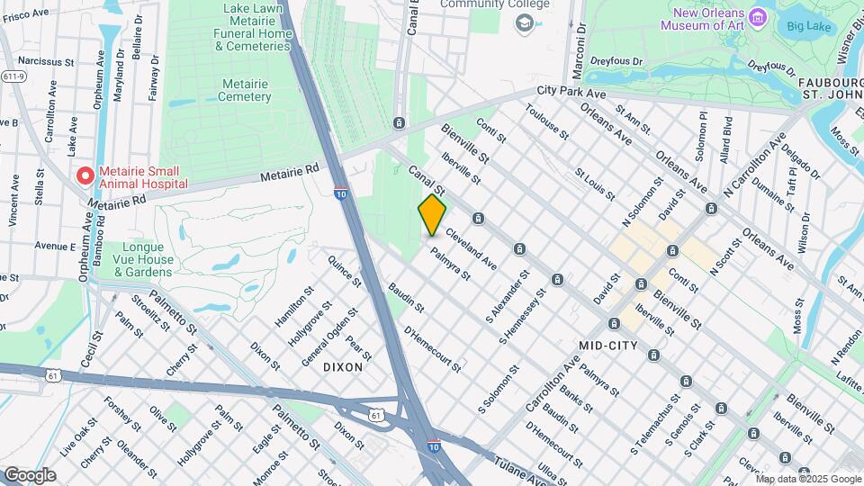 4731 Palmyra St Map and Location Details