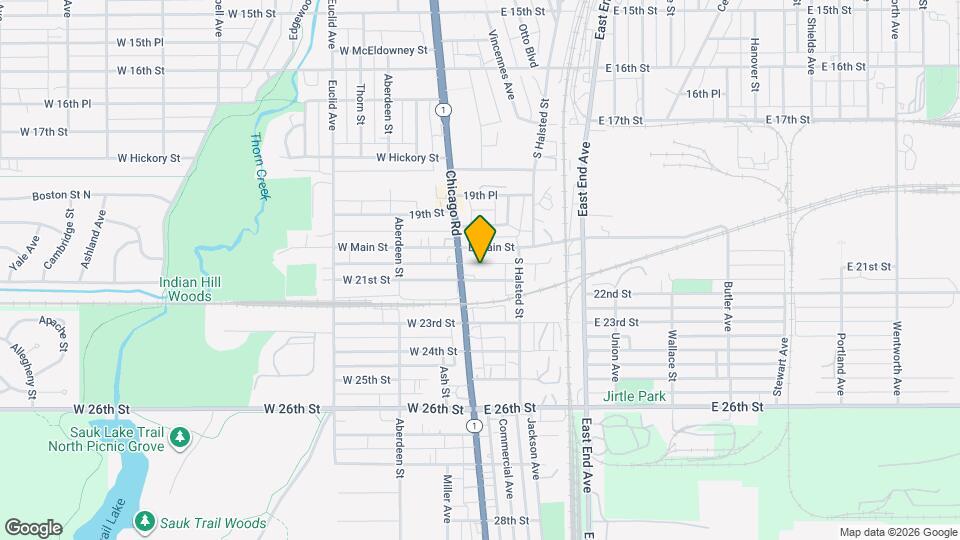 15 E 21st St Map and Location Details