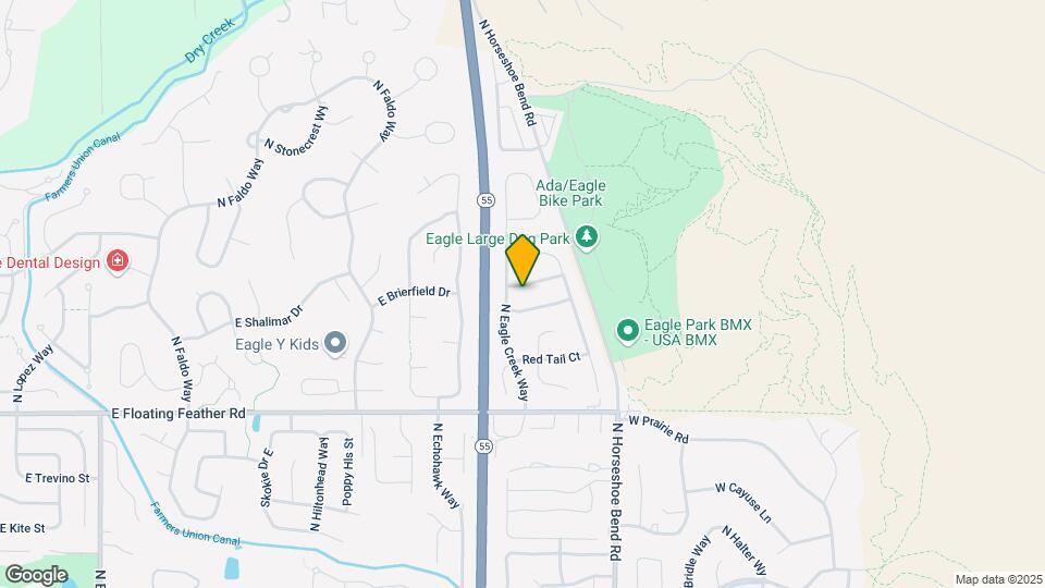 2921 E Fern Brook Dr Map and Location Details