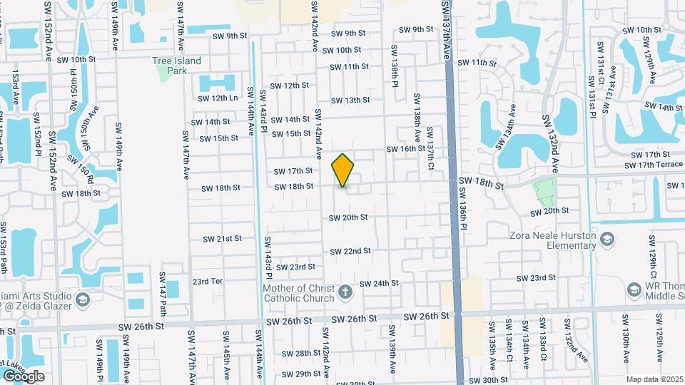 1820 SW 140th Pl Map and Location Details