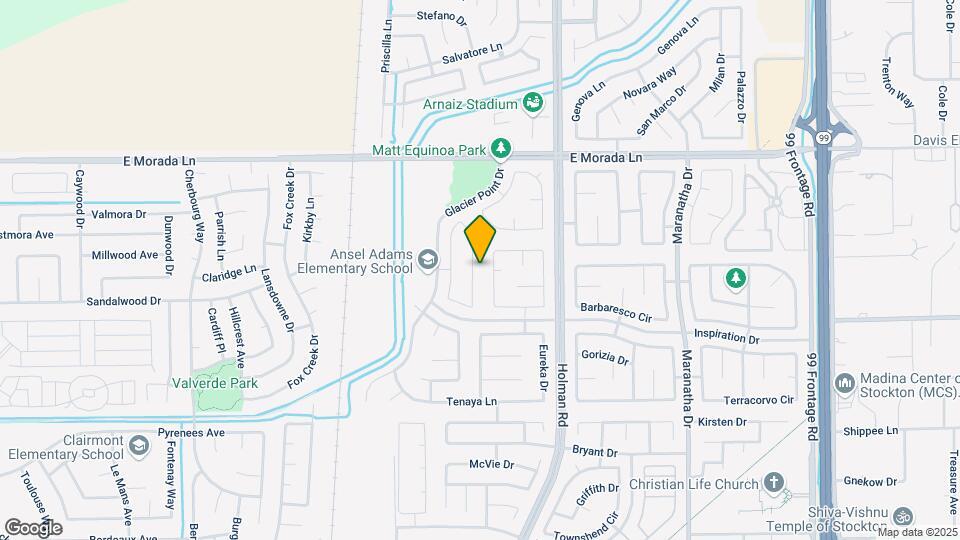 9120 Bridalveil Cir Map and Location Details