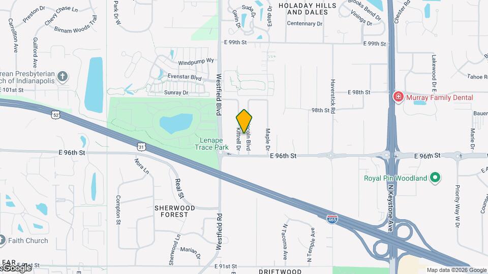 9631 Kittrell Dr Map and Location Details