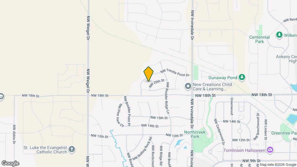 3518 NW 20th St Map and Location Details