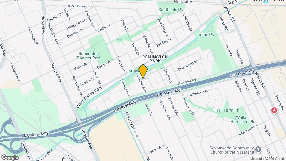 2936 Langlois Ave Map and Location Details