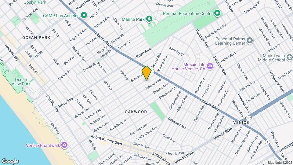 750 Vernon Ave Map and Location Details