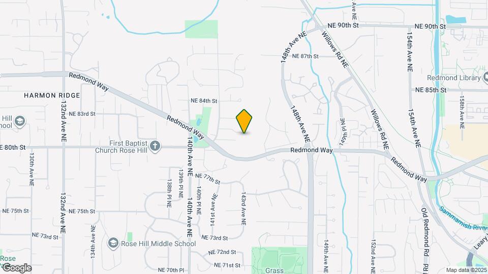 14244 NE 80th Pl Map and Location Details