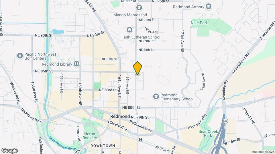 8400 166th Ave NE Mapa y Detalles de la Ubicación