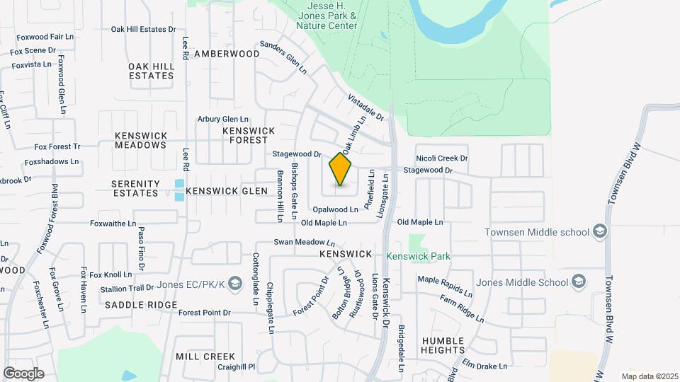 20406 Oak Limb Ct Map and Location Details