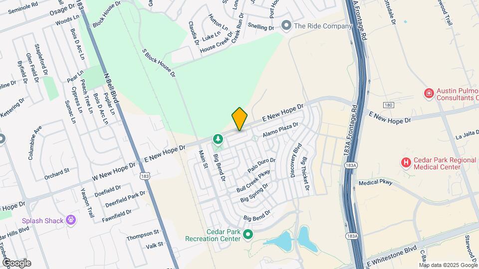 730 Lost Pines Ln Map and Location Details