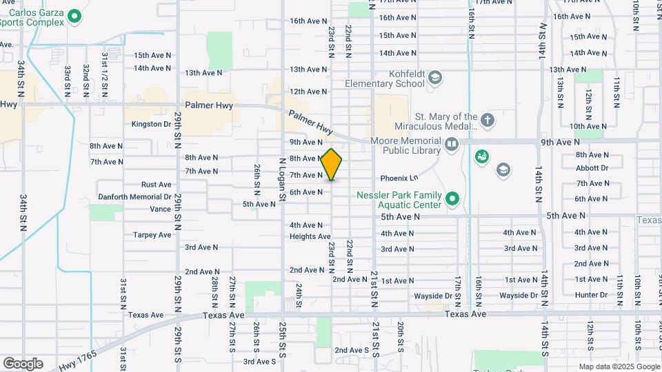 601 23rd St N Map and Location Details
