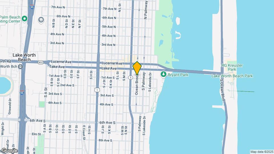 325 N Ocean Breeze-Unit -2 Map and Location Details