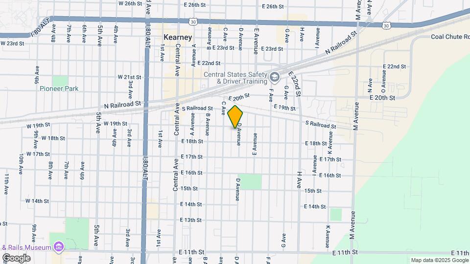 1816 D Avenue, Unit 1816unitB Map and Location Details
