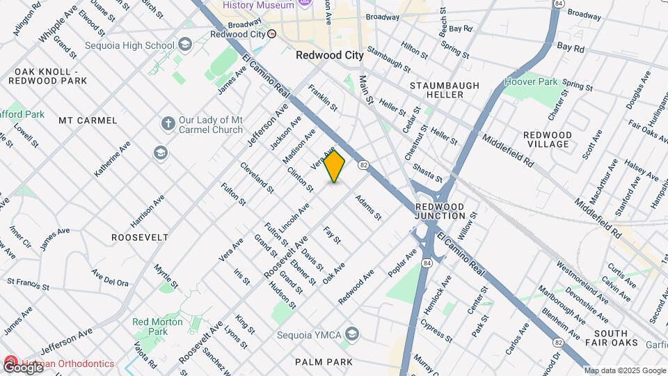 223 Lincoln Ave Mapa y Detalles de la Ubicación