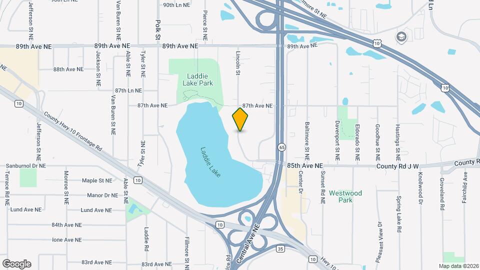 8564 Lincoln St Map and Location Details