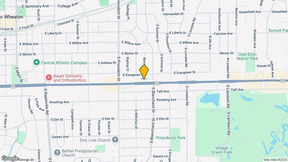 1217-1301 E Roosevelt Rd Mapa y Detalles de la Ubicación