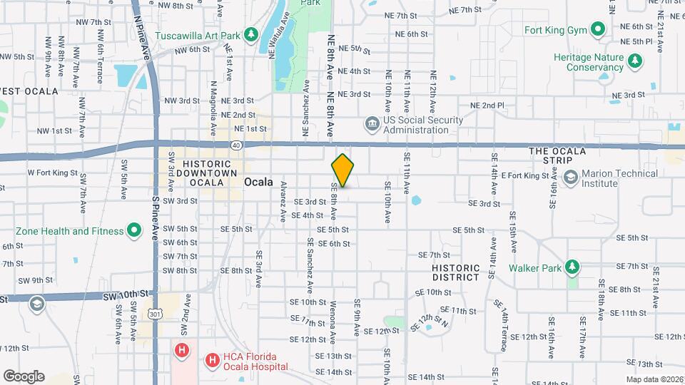 810 SE 2nd St Map and Location Details