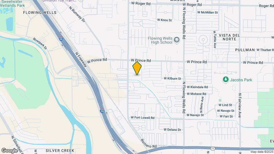 1625 W Buckeye Ln Mapa y Detalles de la Ubicación