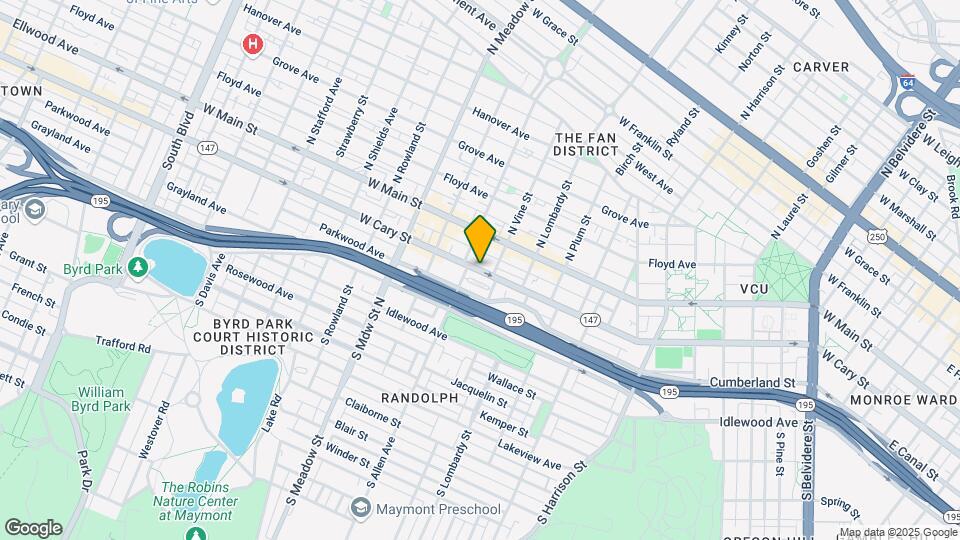 1706 W Cary St, Unit A Mapa y Detalles de la Ubicación