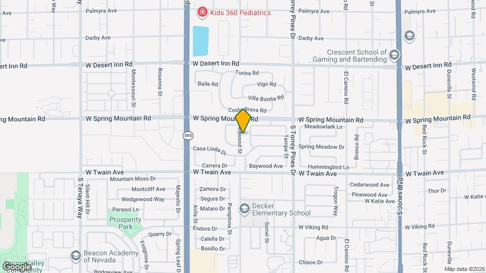 3564 Redwood St Map and Location Details