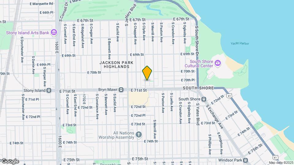 7037 S Clyde Ave Mapa y Detalles de la Ubicación