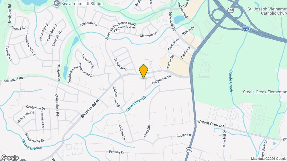 5611 Tipperlinn Way Map and Location Details