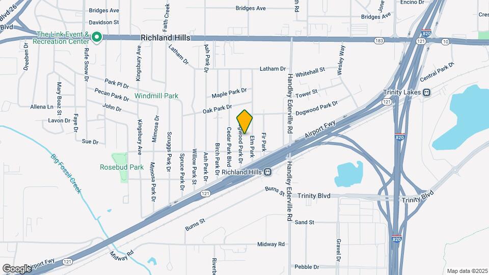 2812 Dogwood Park Dr Map and Location Details