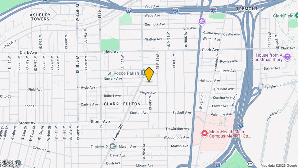 3402 Roehl Ave Map and Location Details