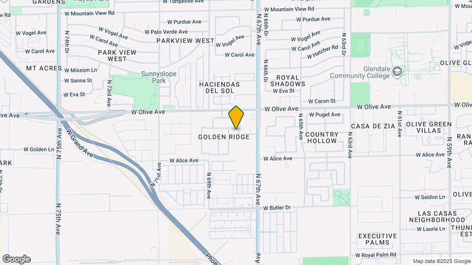 8806 N 67th Ln Mapa y Detalles de la Ubicación