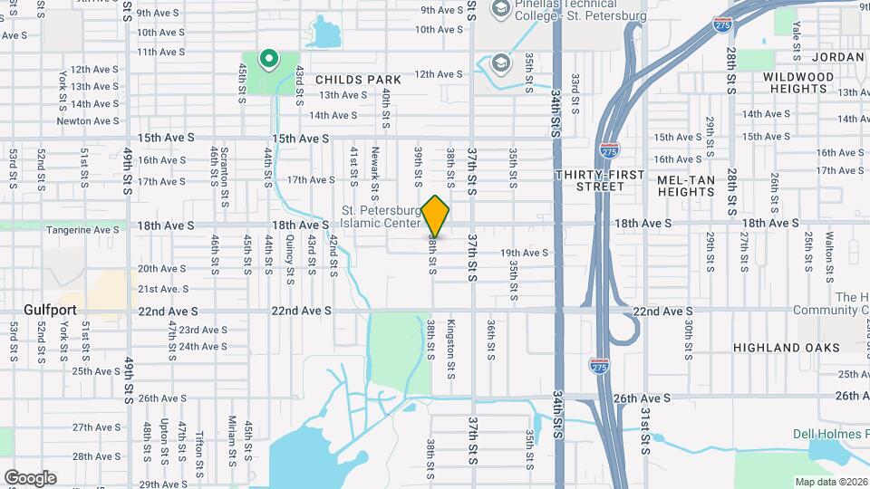 1850 38th St S Map and Location Details