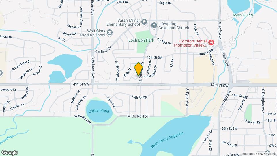 2204 S Del Norte Dr Map and Location Details