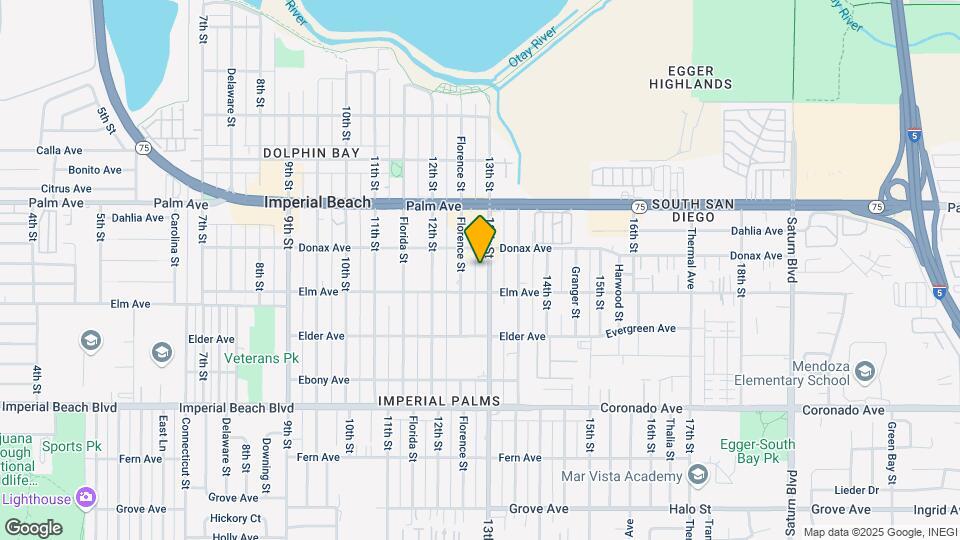 860 13th St Map and Location Details