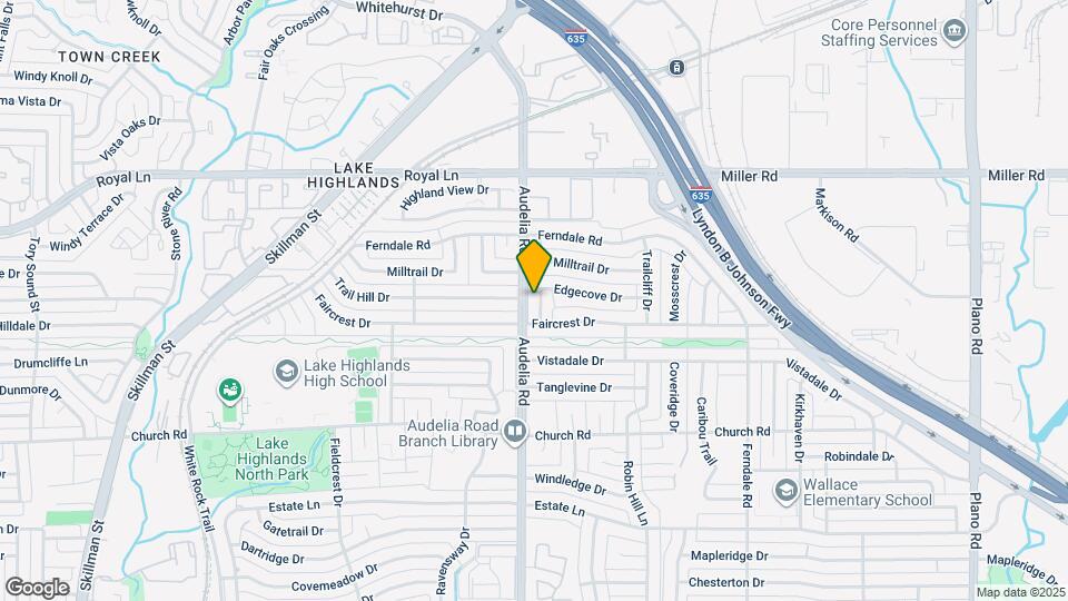 9819 Edgecove Dr Map and Location Details