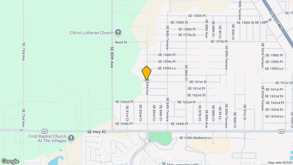 8282 SE 161st St Map and Location Details