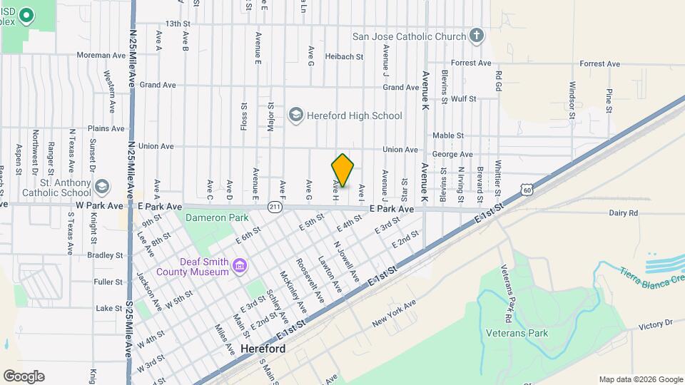 106 Ave H, Unit #10 Mapa y Detalles de la Ubicación