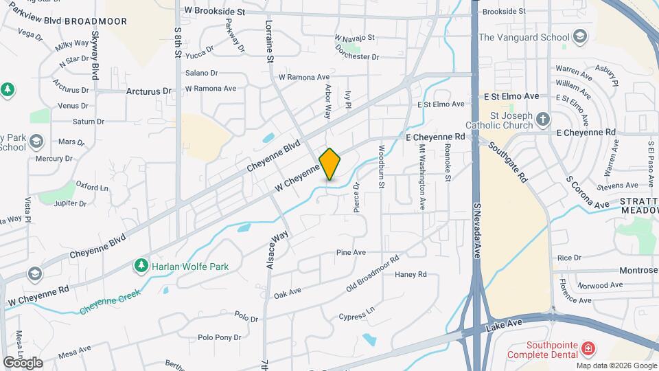 1911 Manor Ln Map and Location Details