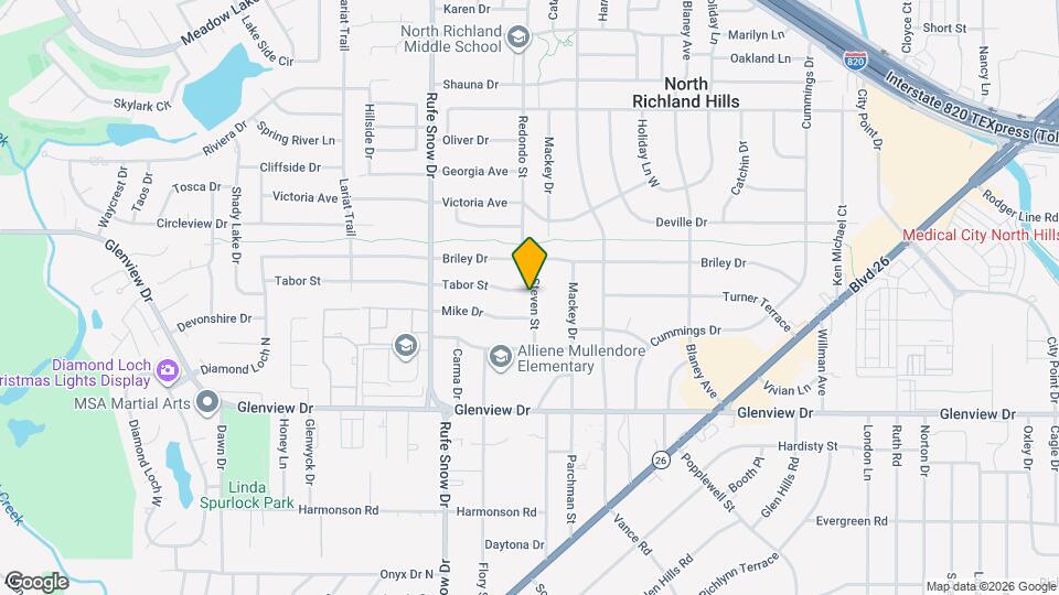 4317 Steven St Map and Location Details