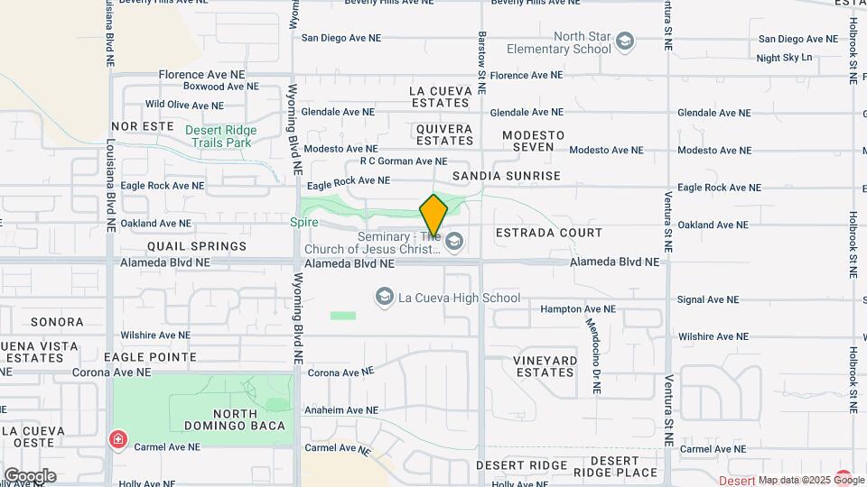 8201 William Moyers Ave NE Map and Location Details