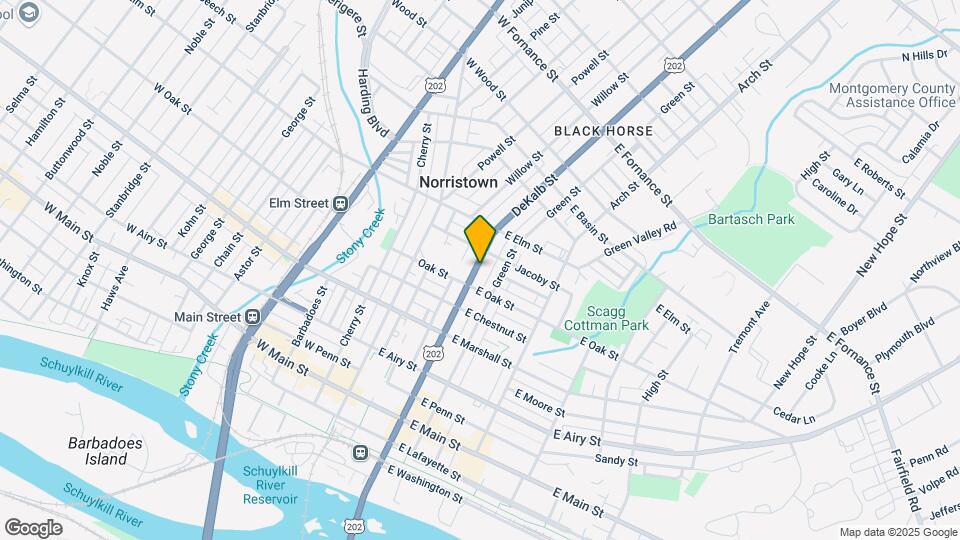 818 Dekalb St Mapa y Detalles de la Ubicación