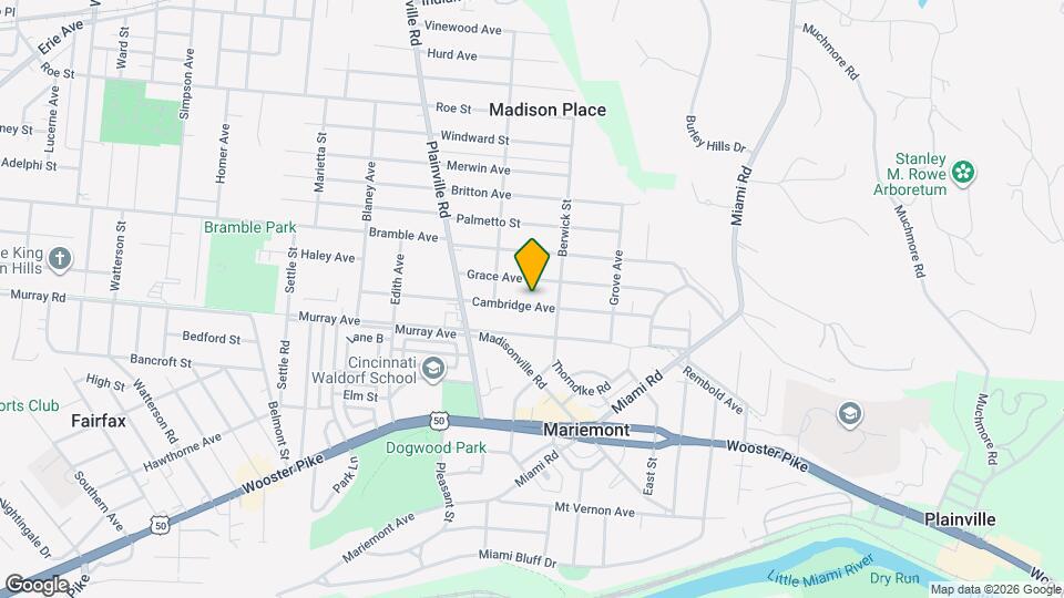 6924 Cambridge Ave Map and Location Details