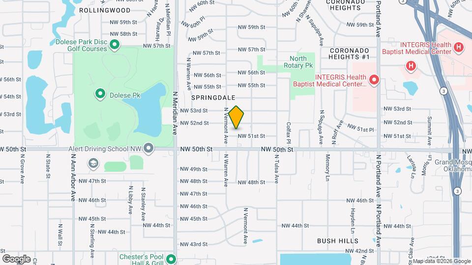 4225 NW 51st St Map and Location Details