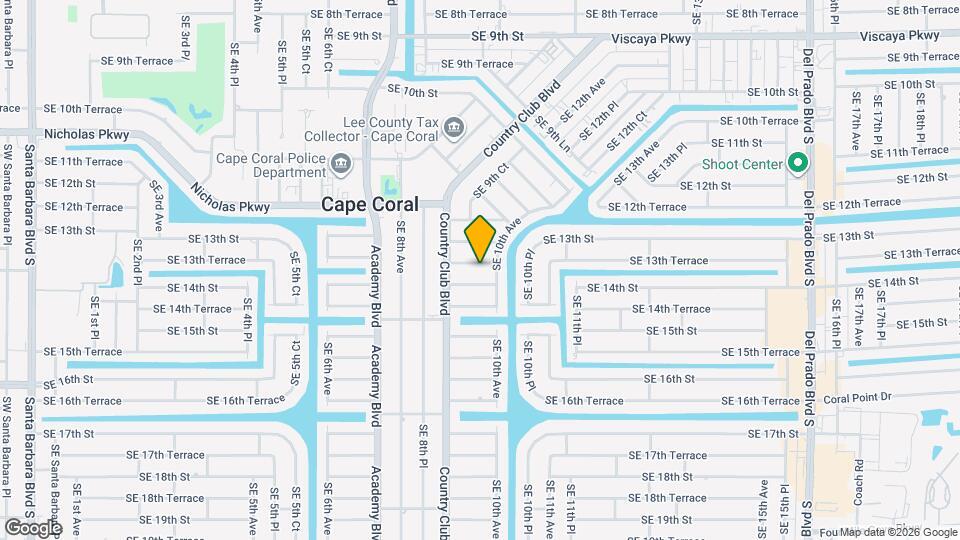 922 SE 13th Terrace Map and Location Details