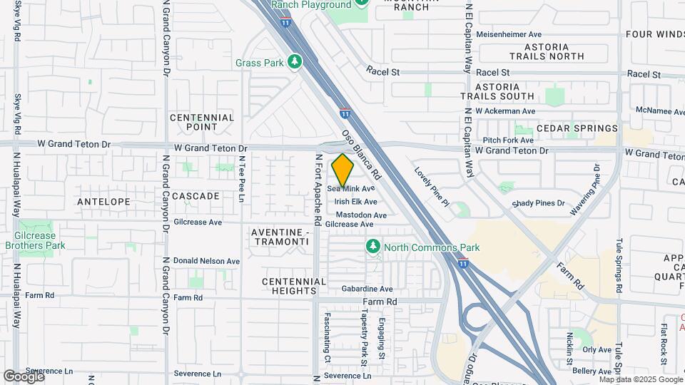 9137 Sea Mink Ave Map and Location Details