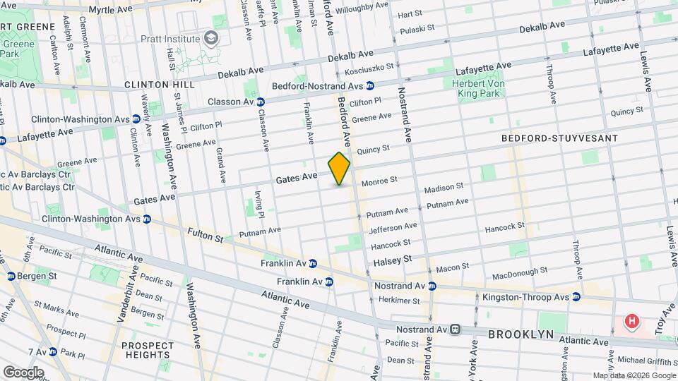 100 Monroe St, Unit 1 Mapa y Detalles de la Ubicación