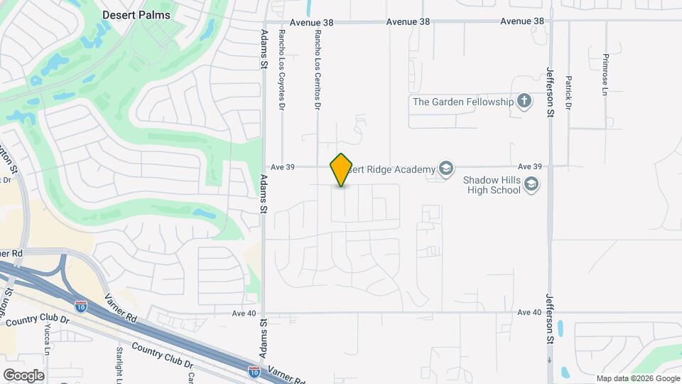 39171 Quixote Ct Map and Location Details