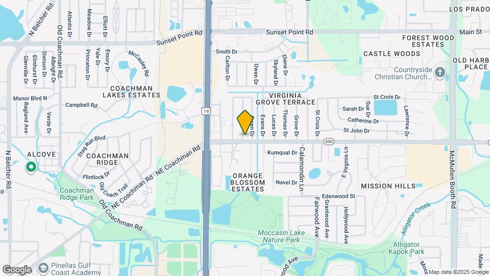 1701 Audrey Dr Map and Location Details